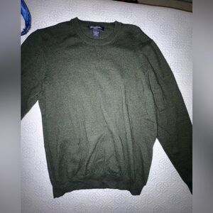 Brooks Brothers Green Crewneck Sweater